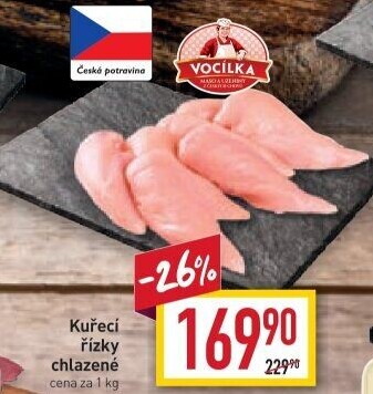 Kuřecí řízky Vocílka