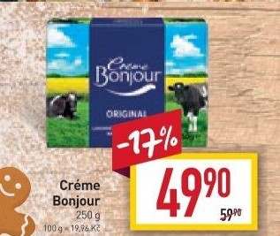 Margarín Créme Bonjour Rama