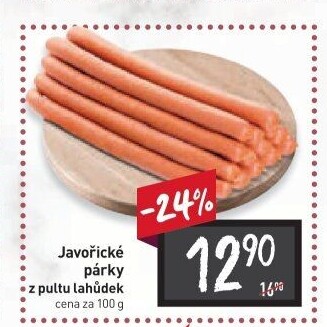 Párky javořické