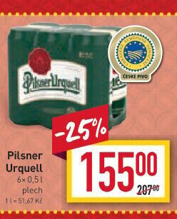 Pivo Pilsner Urquell