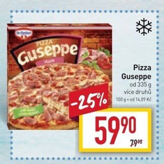 Pizza mražená Guseppe Dr. Oetker