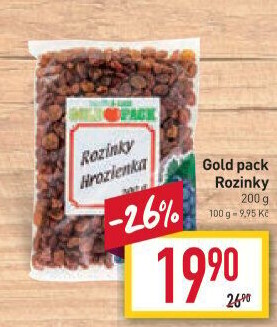 Rozinky Natürlich Gold Pack