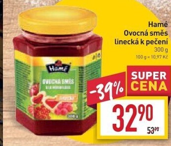 Směs ovocná linecká Hamé