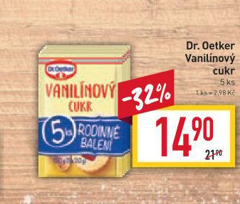 Vanilínový cukr Dr. Oetker