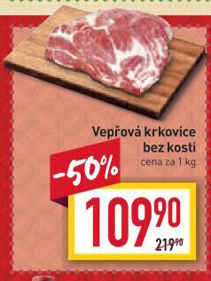 Vepřová krkovice bez kosti
