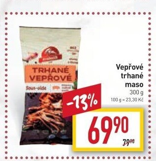 Vepřové trhané maso sous vide Krahulík