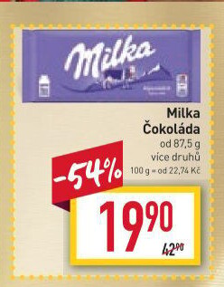 Čokoláda Milka