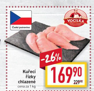 Kuřecí řízky Vocílka