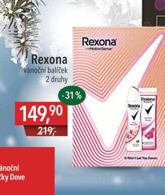 Dárková kazeta Sexy Bouquet Rexona