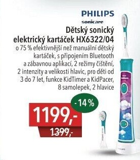 Dětský sonický kartáček Philips HX6322/04