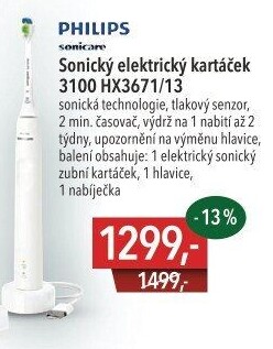 Elektrický zubní kartáček Sonicare 3100 HX3671/13 Philips