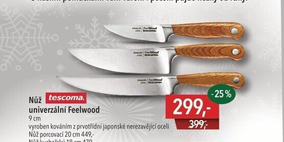 Nůž univerzální Feelwood Tescoma