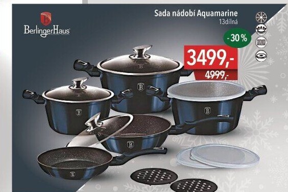 Sada nádobí Aquamarine Berlinger Haus