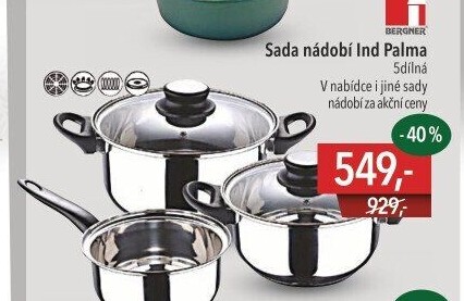 Sada nádobí Ind Palma Bergner