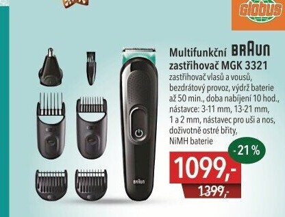 Zastřihovač Braun MGK 3321