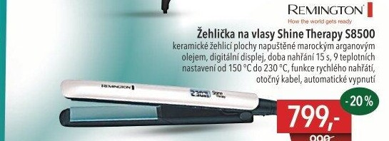 Žehlička na vlasy Remington S8500 Shine Therapy