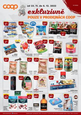 akční leták COOP 23.11.2022-6.12.2022