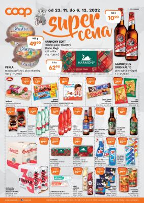 akční leták COOP 23.11.2022-6.12.2022