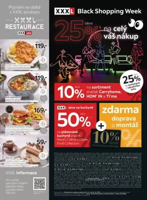 akční leták XXXLutz 21.11.2022-4.12.2022