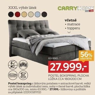 BOXSPRING POSTEL