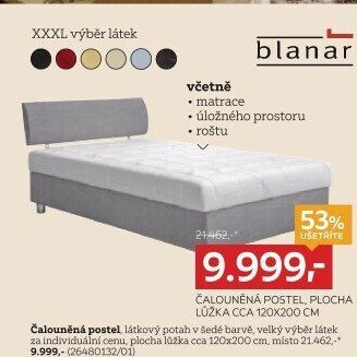 ČALOUNĚNÁ POSTEL