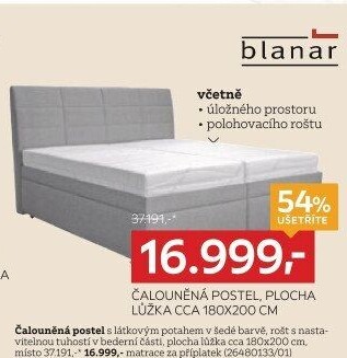 ČALOUNĚNÁ POSTEL