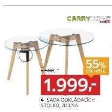 SADA ODKLÁDACÍCH STOLKŮ