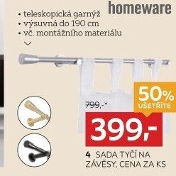 TYČ NA ZÁVĚSY