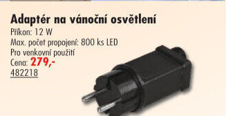 Adaptér na LED osvětlení