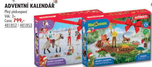 Adventní kalendář Schleich