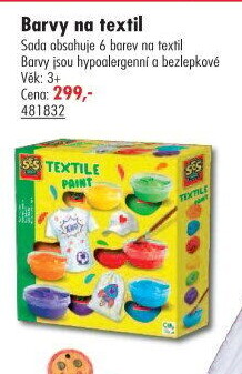 Barvy na textil SES Creative