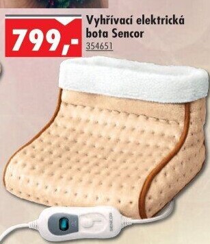 Elektrická vyhřívací bota Sencor SUB 0700