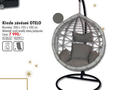 Křeslo závěsné Otelo