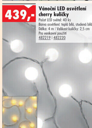 LED světelný řetěz