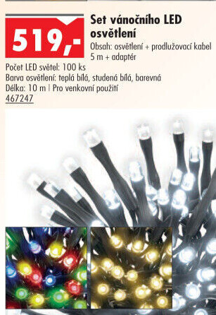 LED světelný řetěz Emos