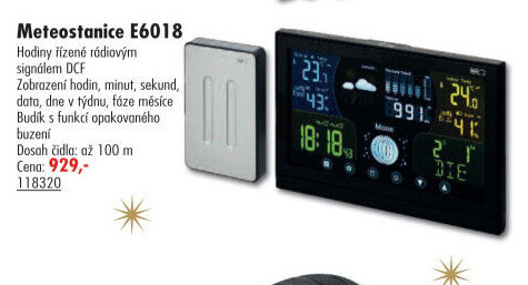 Meteostanice E6018 Emos