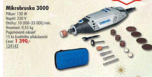 Mikrobruska Dremel 3000