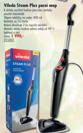 Mop parní Steam Plus Vileda