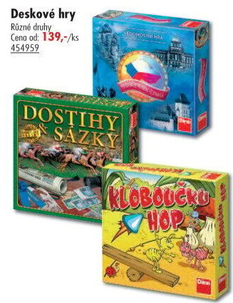 Stolní hra Kloboučku hop Dino