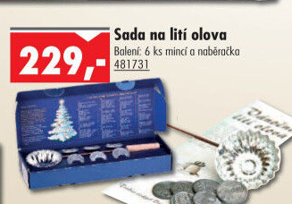 Vánoční sada na lití olova
