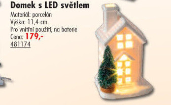 Vánoční svítící LED dekorace
