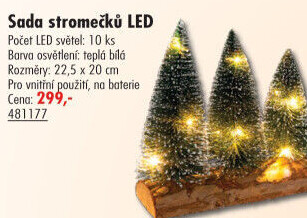 Vánoční svítící LED dekorace