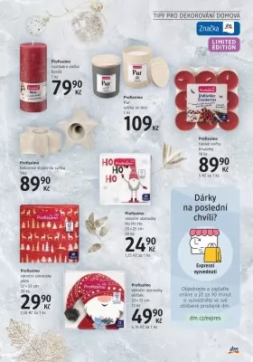 akční leták dm drogerie 1.12.2022-4.1.2023