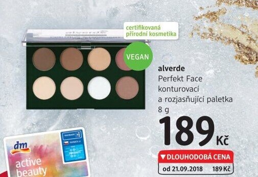 Konturovací paletka Perfekt Face Alverde