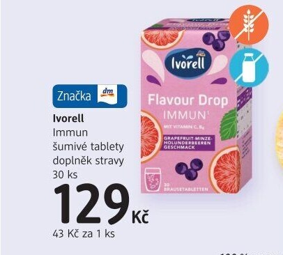 Šumivé tablety Ivorell