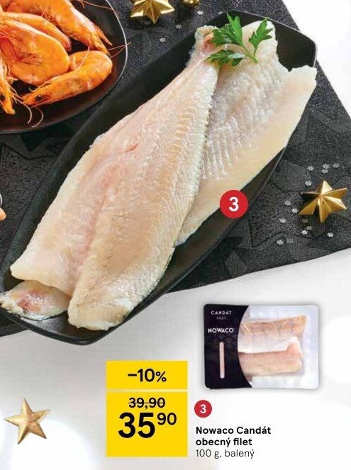 Candát obecný filet Nowaco
