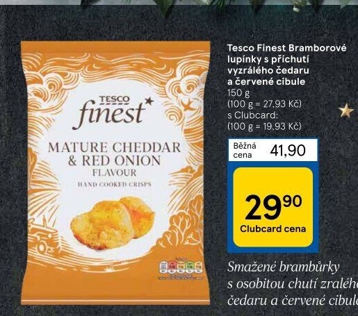Chipsy Tesco Finest