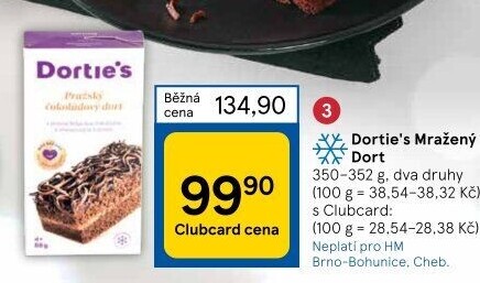 Dort mražený Dortie'