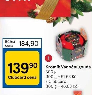 Gouda 45% Kromík
