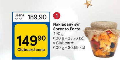 Nakládaný sýr v oleji Sorento Forte